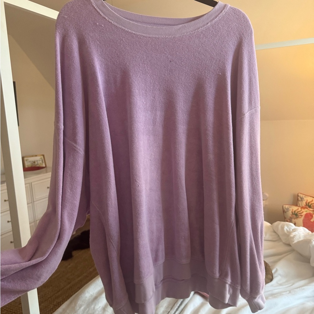 Purple Daily Drills Sweatshirt